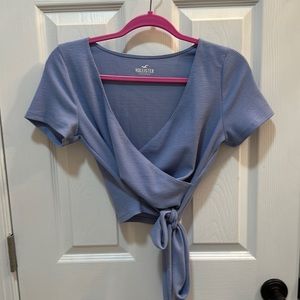 hollister wrap top
